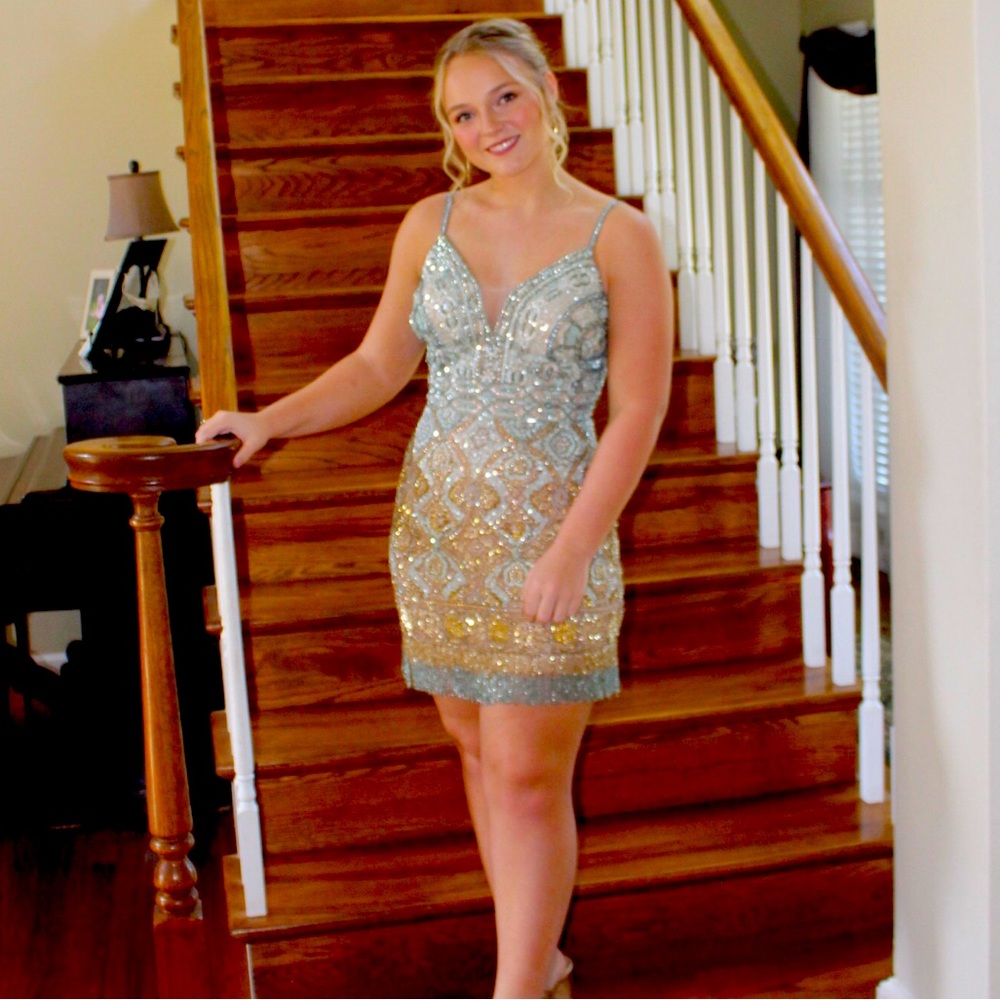 Sherri Hill 53173 Beaded cocktail dress